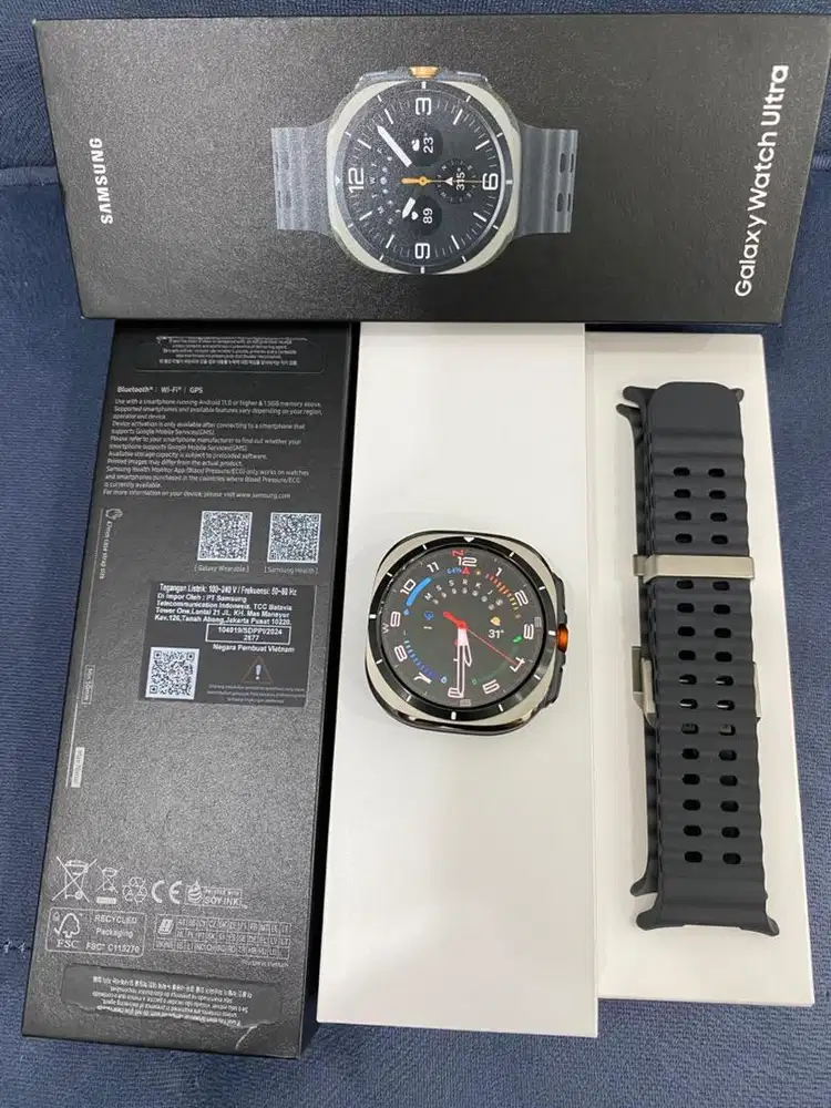 Samsung Galaxy Watch Ultra , Titanium Silver , 47mm Sein