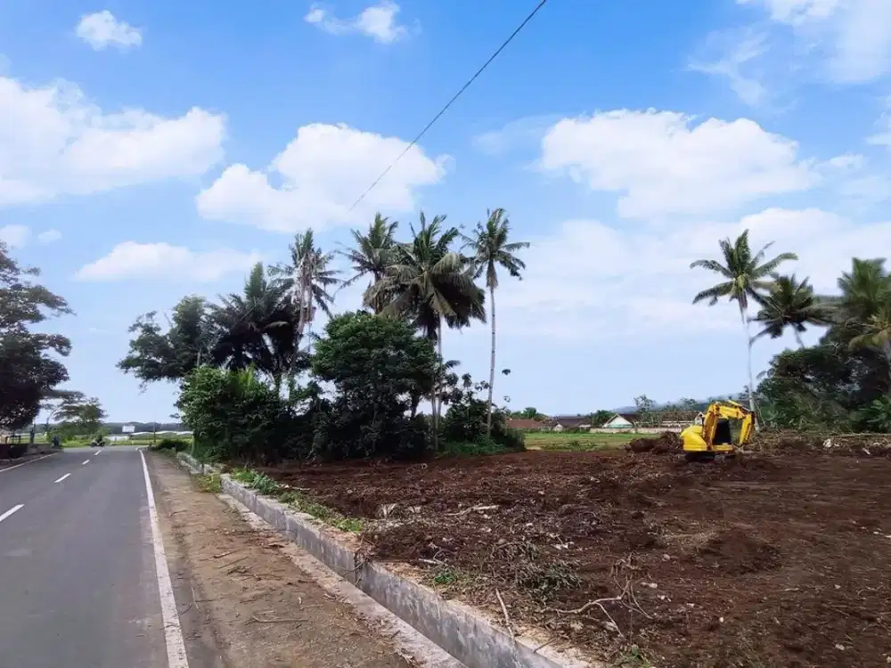 Dekat Stasiun Jatake & Tol Legok, Kavling Tepi Jalan Cisauk, Tangerang
