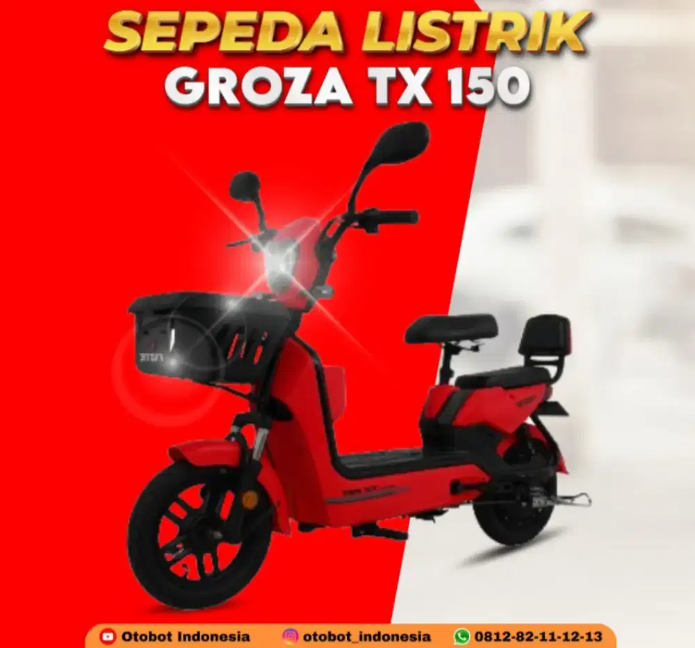 SEPEDA LISTRIK GROZA TX 150