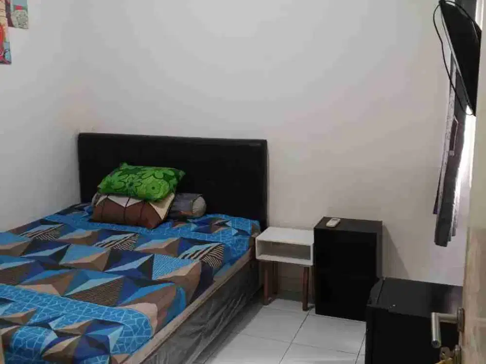 disewakan perbulan apartemen murah studio tangerang aeropolis sebrang bandara Soekarno-Hatta Neglasari banten ar1 tower A full furnish