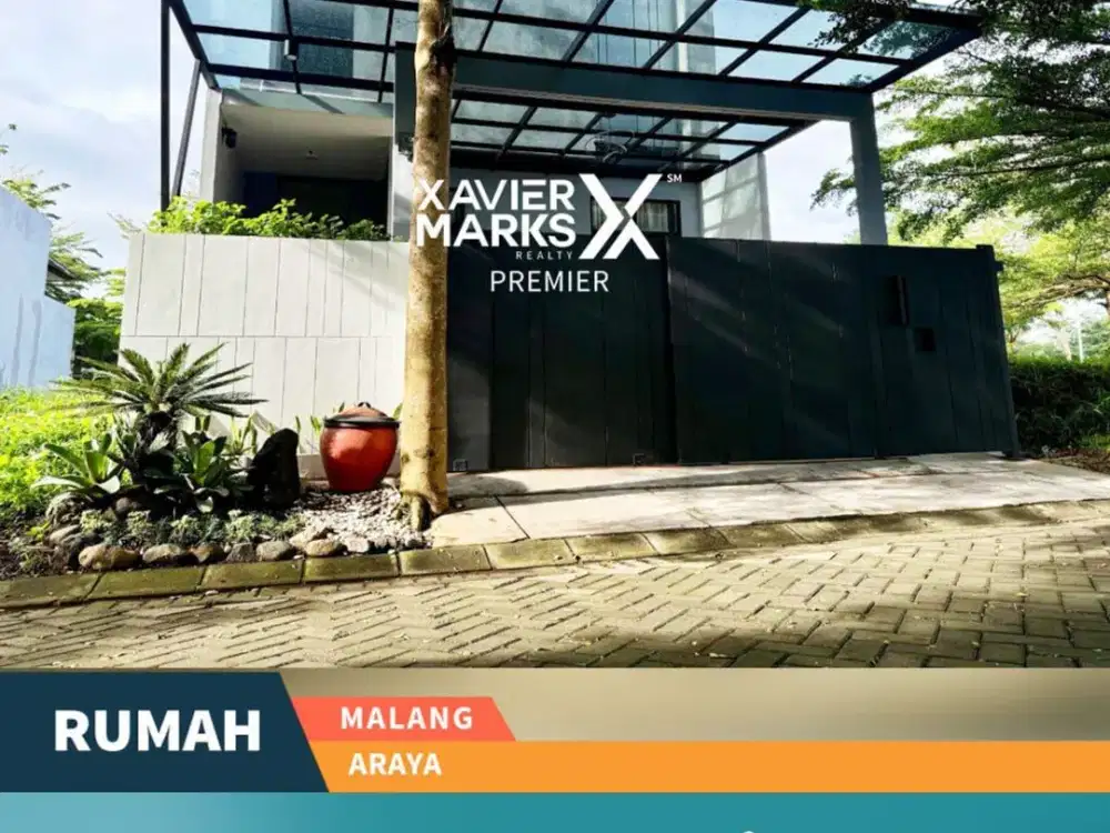 Dijual Rumah Kawasan Elite Bonus Perabotan di Araya Malang