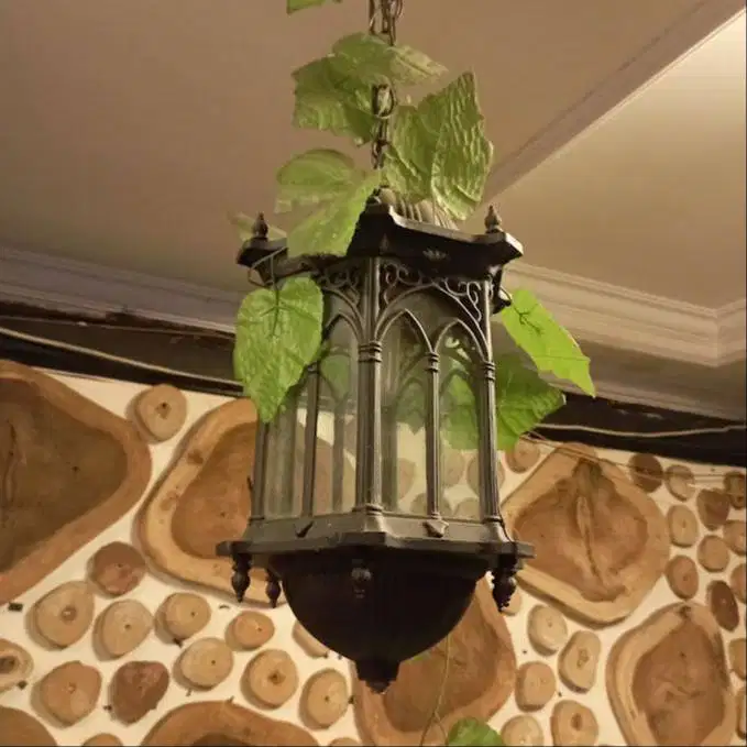 Lampu Gantung Kaca Hias Vintage