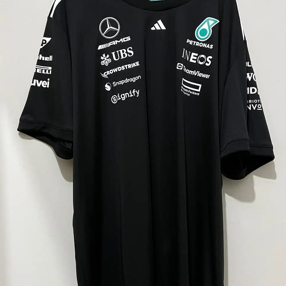Adidas X Mercedes Mens Tee 2025