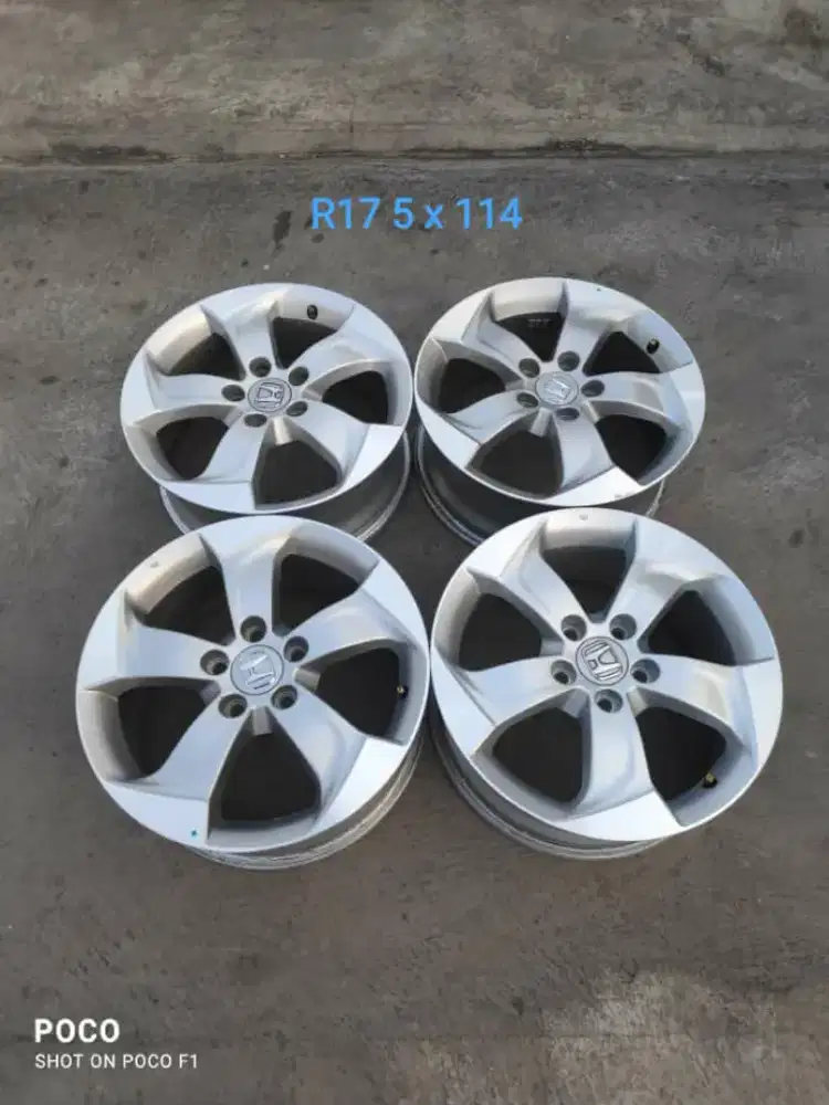 Oem HONDA HRV R17 pcd 5 x 114 lebar 7 offset 55