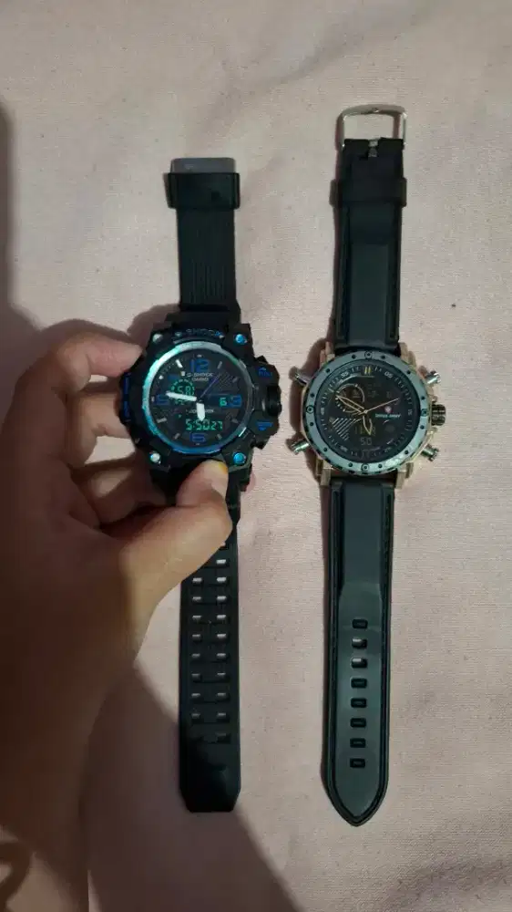 JUAL JAM TANGAN MERK CASIO G-SHOCK & SWISS ARMY