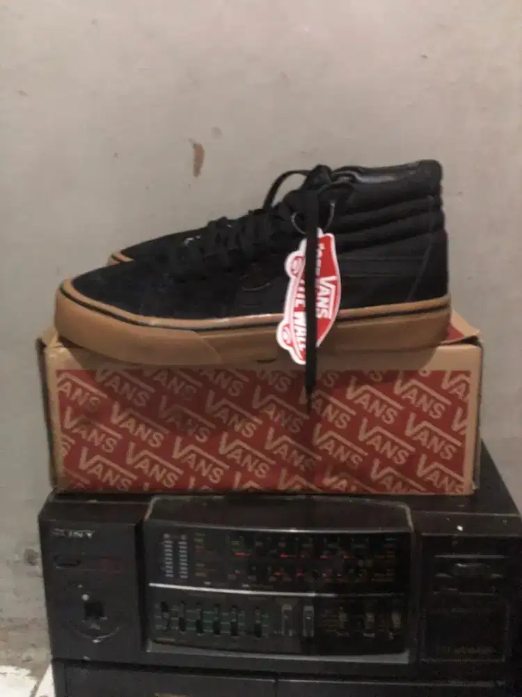Sepatu vans sk8 blackgum