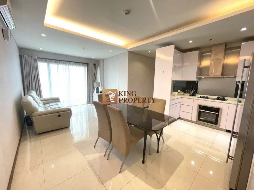 Mewah & Luas! 3BR 118m² View Laut Lepas Bonus Furnished, Green Bay Pluit Greenbay