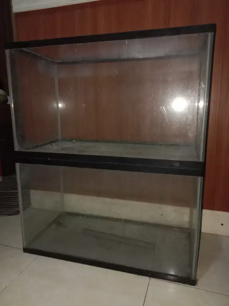 Aquarium bekas, mulus