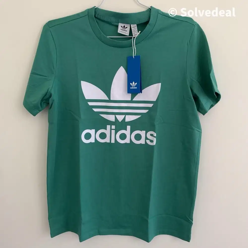 Kaos Adidas Trefoil Tee Hijau