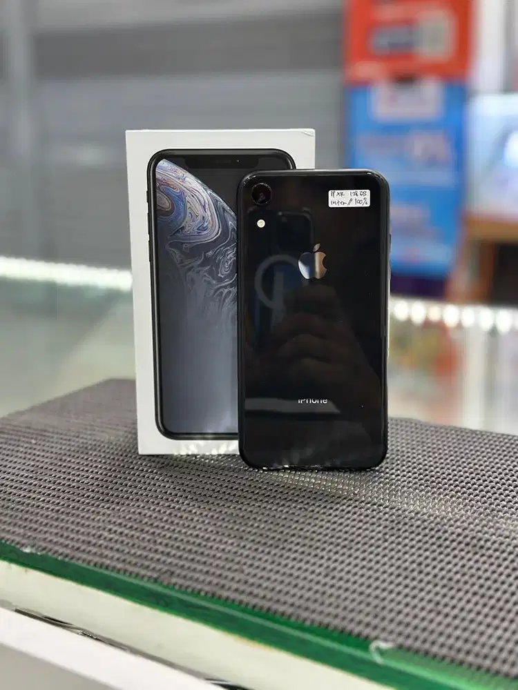 Iphone xr 128gb second all operator fullset mulus nominus