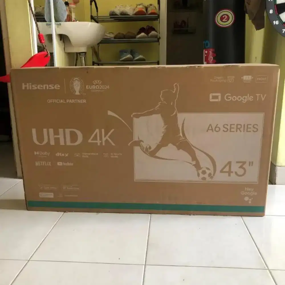 HISENSE 43 INCH MASIH SEGEL