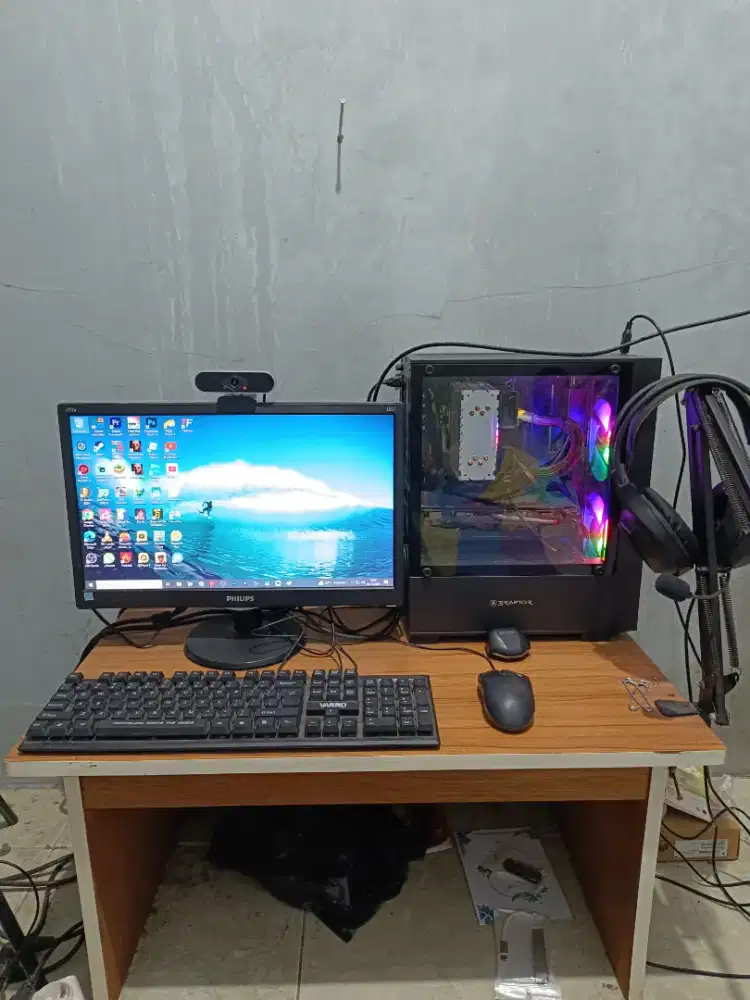 [FULLSET] PC GAMING I5 3570 RX 580 16GB KOMPUTER