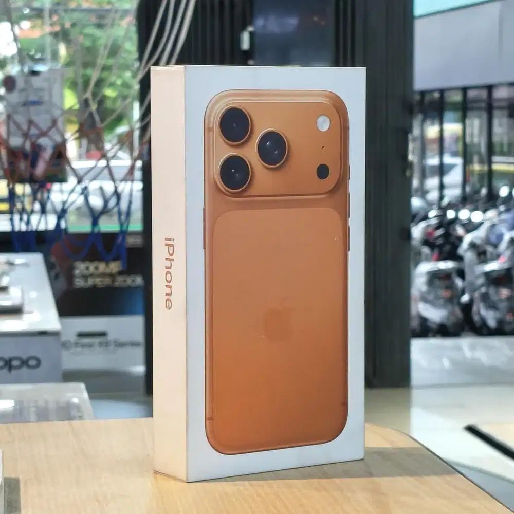 IPHONE 17PROMAX 256GB NEW BOX TUKAR TAMBAH DISKON 300rb