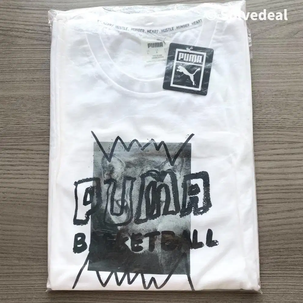 Kaos Puma Hoops Street Tee Putih