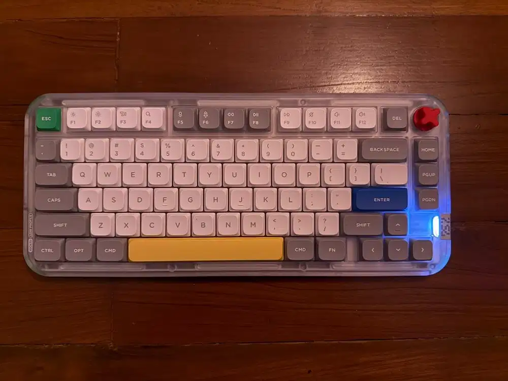 Nuphy Kick75 low profile mechanical keyboard brown switch