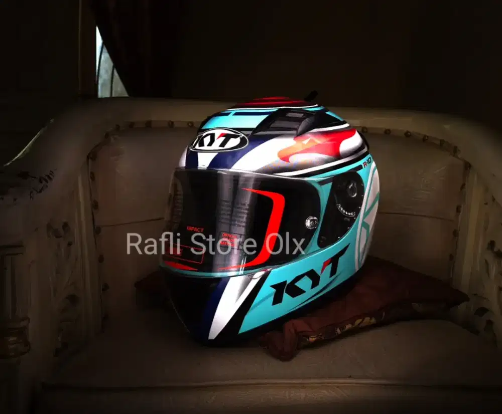 Helm KYT R10 Aquamarine SIZE XL bonus VISOR