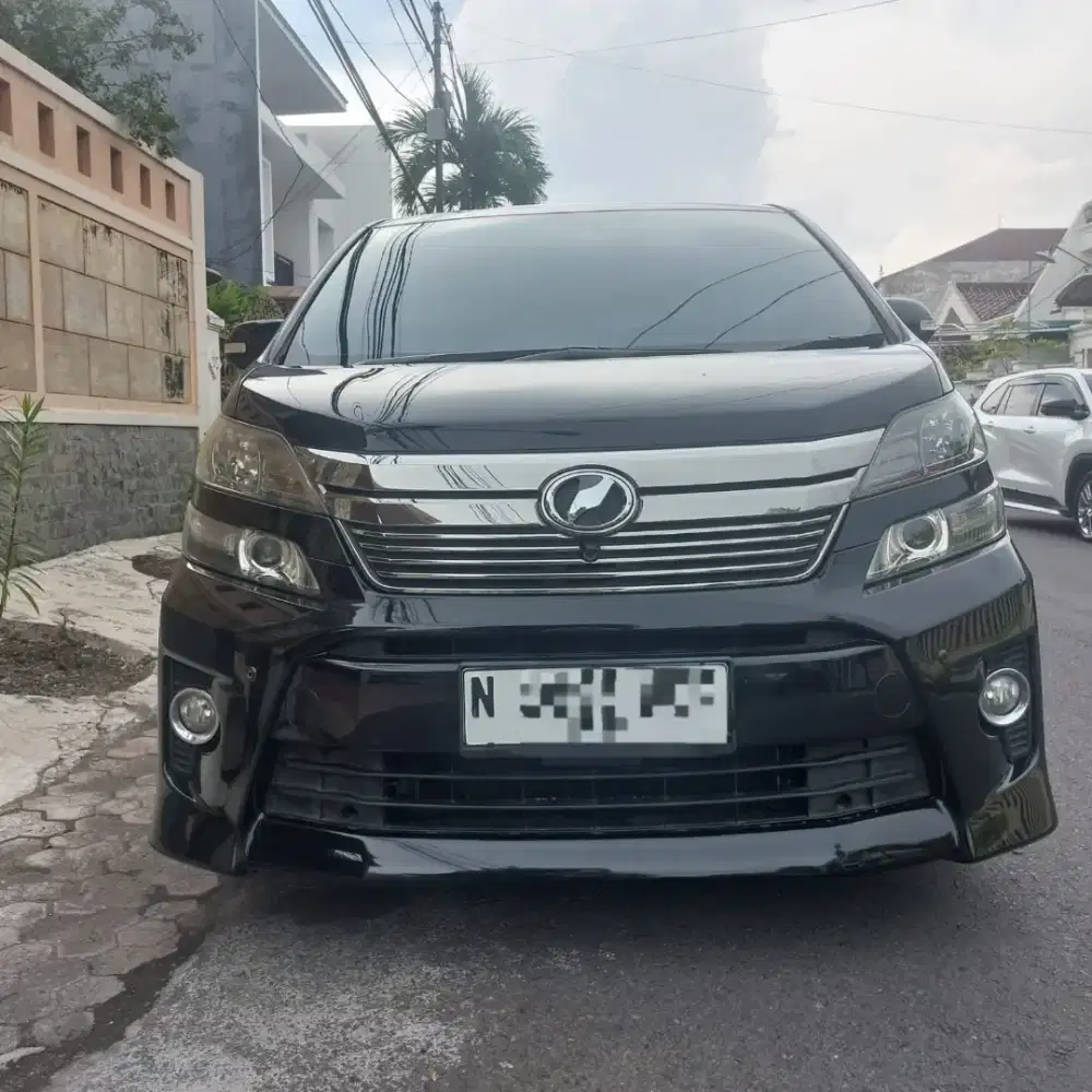Vellfire ZG Premium Sound 2012 Facelift 2013 2014 Super istimewa