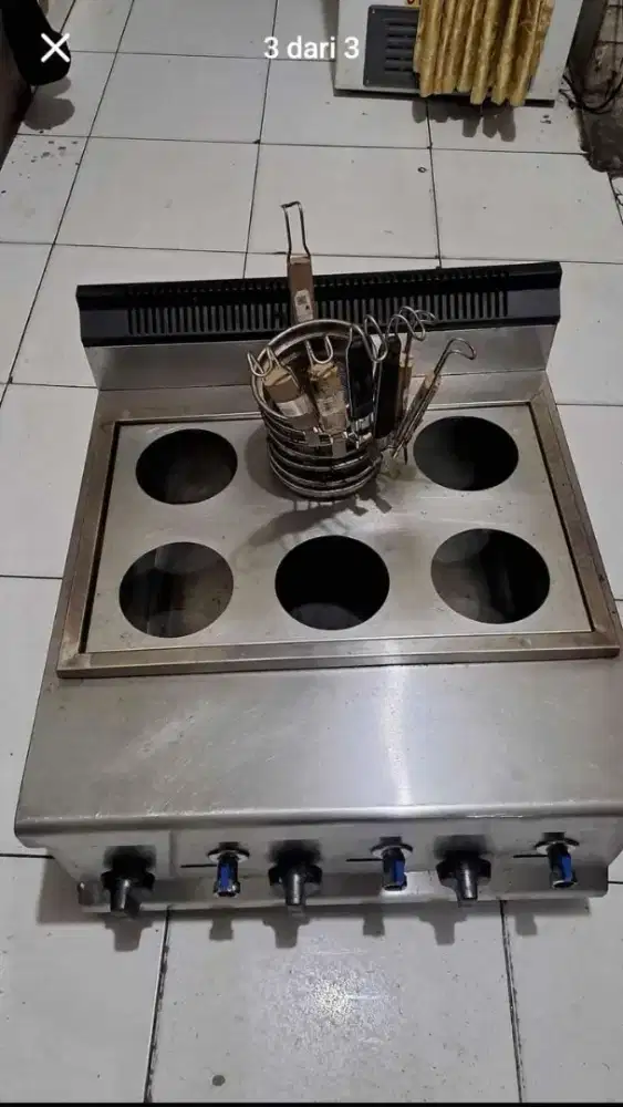 Kompor mie ayam 6 lubang