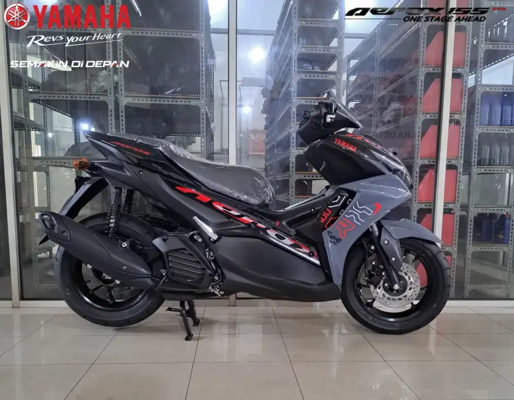 [ Motor Baru ] New aerox 155cc vva hitam