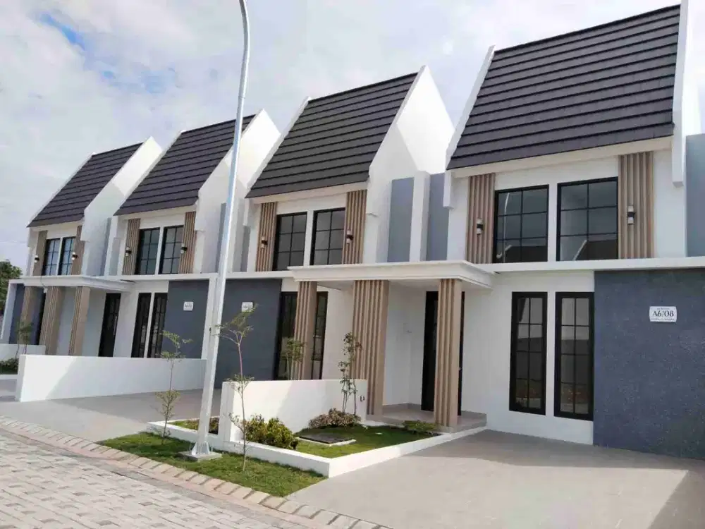rumah ready 1 dan 2 lantai , barat surabaya
