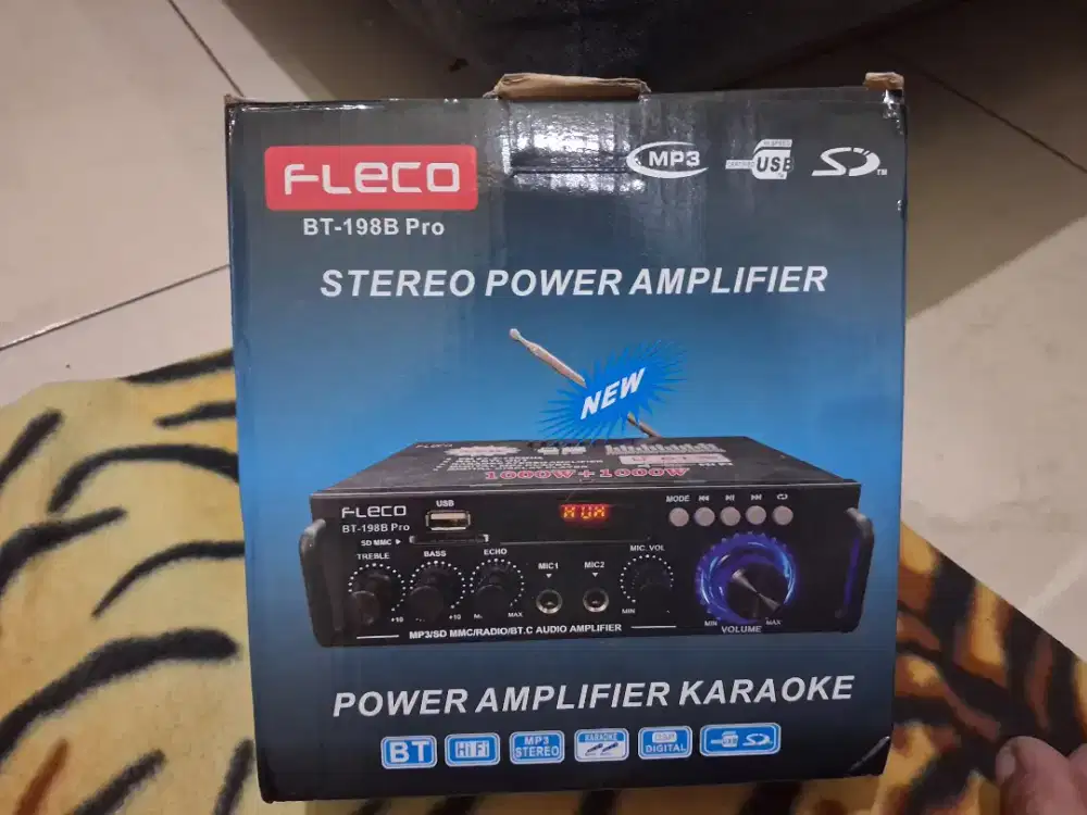 Amplifier Fleco BT 198 B Pro
