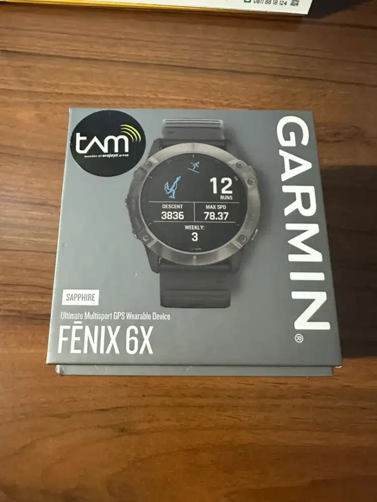 Garmin Fenix 6X Saphire