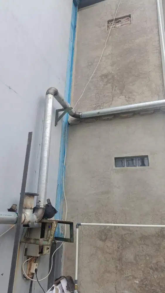 Terima jasa kontruksi baja dan pasang jalur pipa