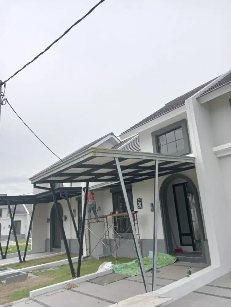 Kanopi tempahan atap alderon