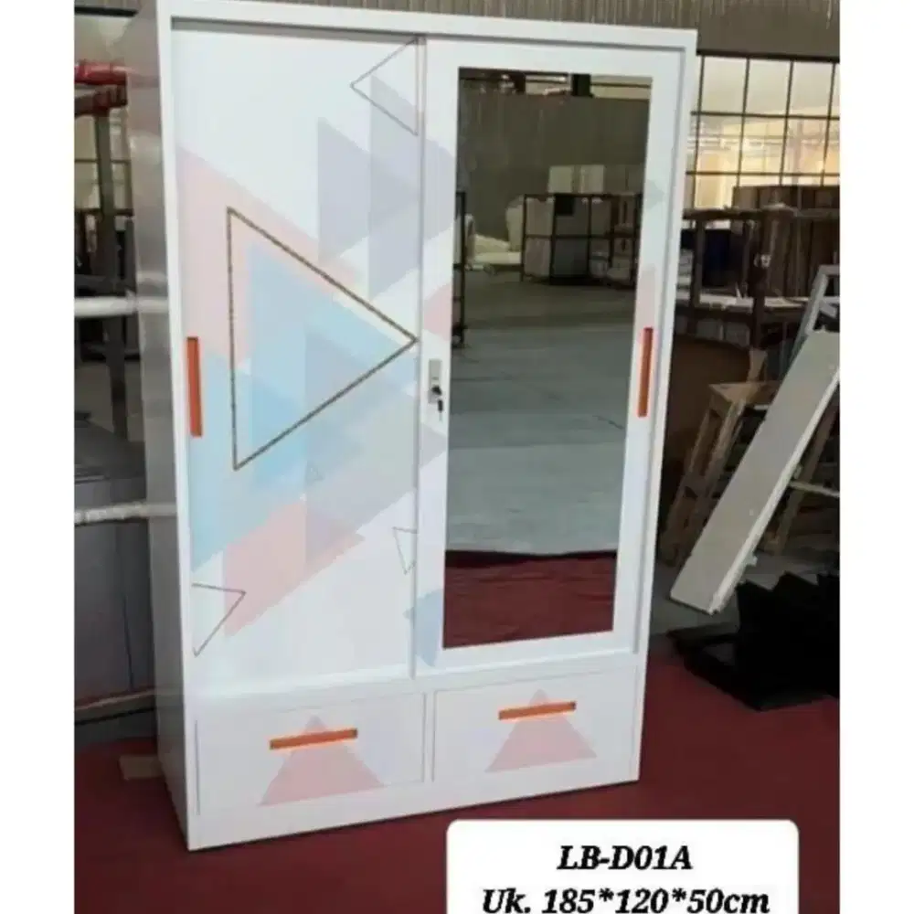 Lemari besi uk 120