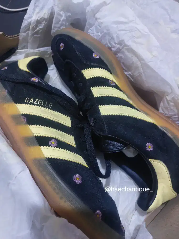 Adidas Gazelle Indoor Floral (Black)