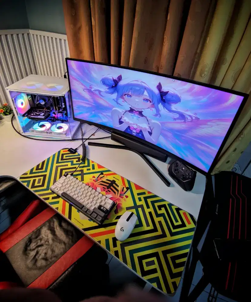 pc gaming murah intel i5 gen 10 / ram 16gb / gtx 1030 / nvme / hdd