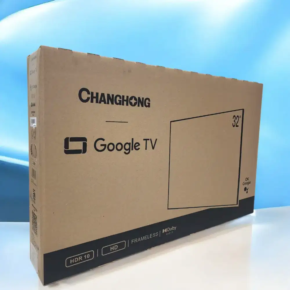 TV Android Changhong 32inci - masih baru dan segel