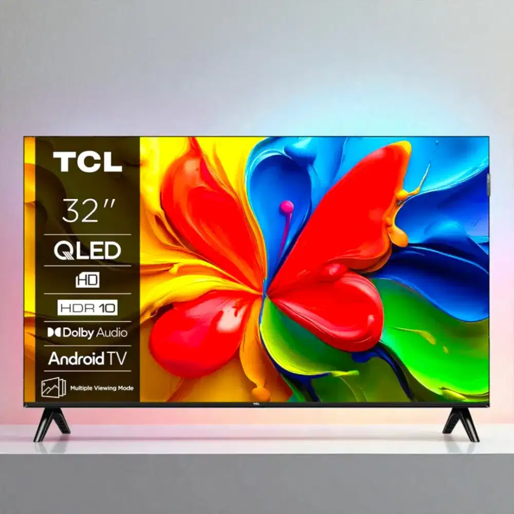 TV QLED TCL 32inci - masih baru dan segel
