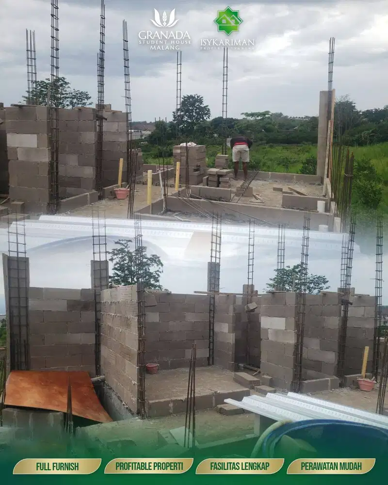 Di jual cepat rumah kost dekat dengan kampus uin 3 ponpes arohmah umm