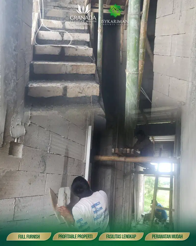 Di jual cepat harga hemat rumah kost dekat dengan UIN UMM UNISMA