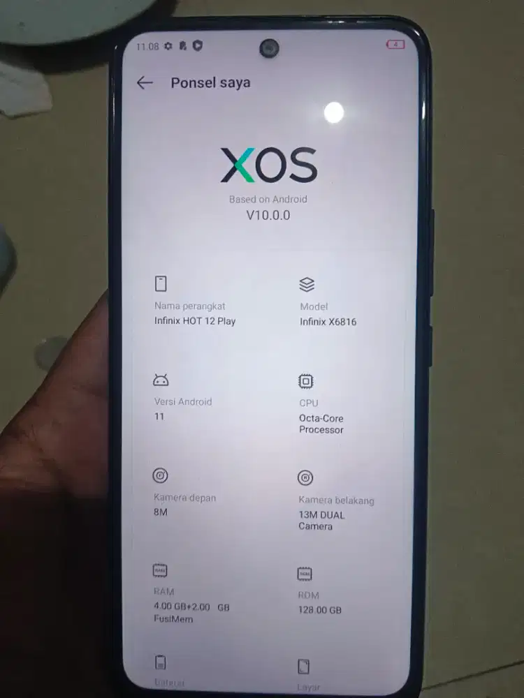 HP BEKAS INFINIX HOT 12 PLAY