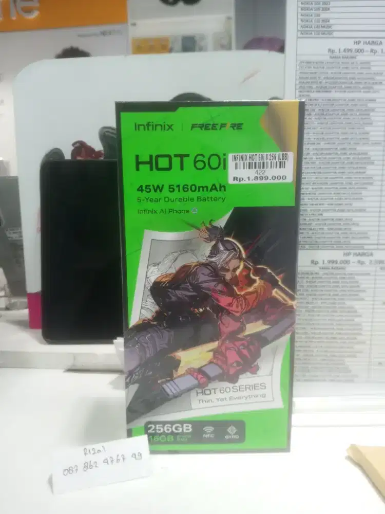 INFINIX HOT 60I 8/256 | ATLANTIS DAHSYAT