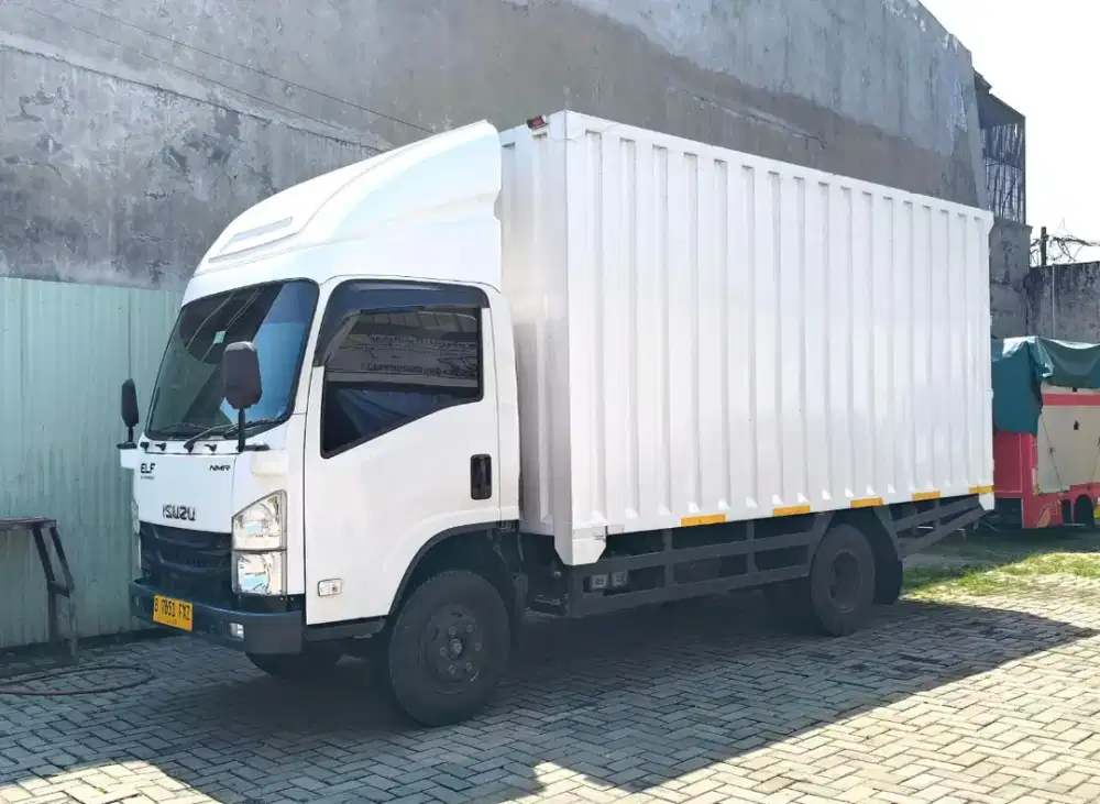 MULUS+banBARU MURAH CDD Isuzu elf NMR Box besi 2024 bok