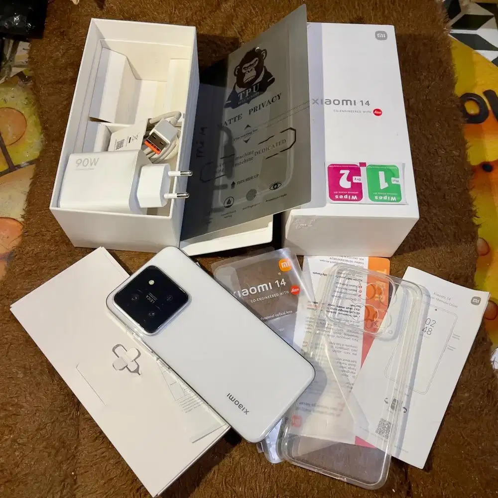 Xiaomi 14 ram 12/256 resmi fullset original