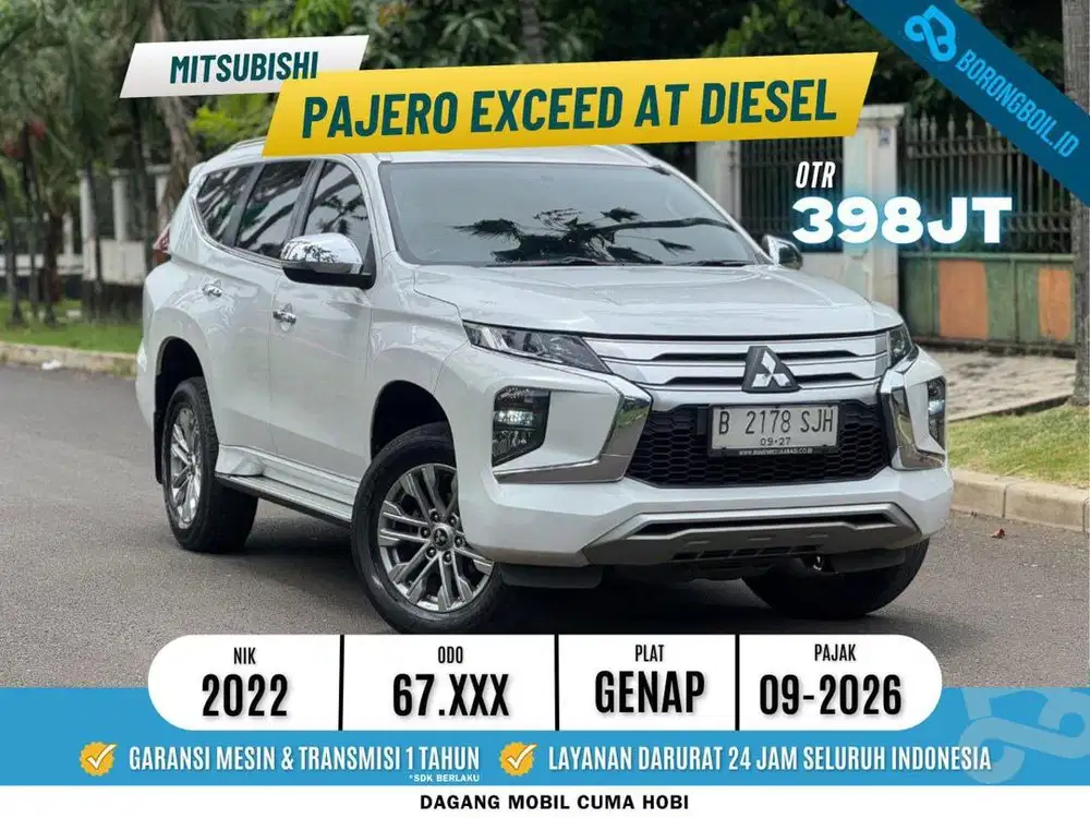 MITSUBISHI PAJERO SPORT EXCEED AT 2022 LOW KM