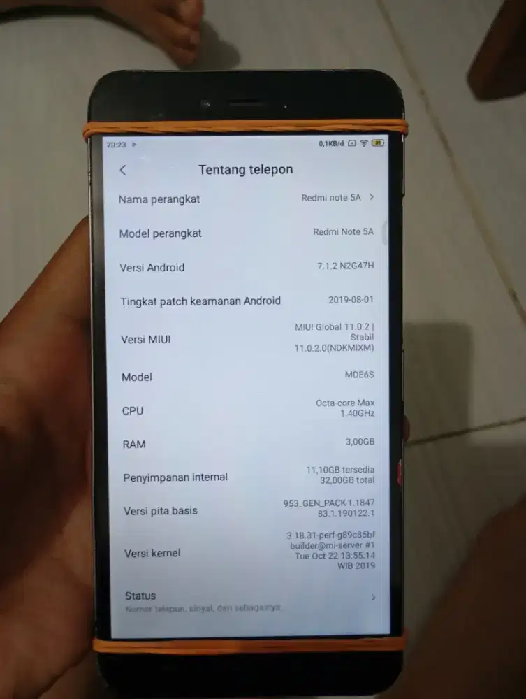 Redmi Note 5A Prime 3/32GB - Mesin OK, Baterai Drop