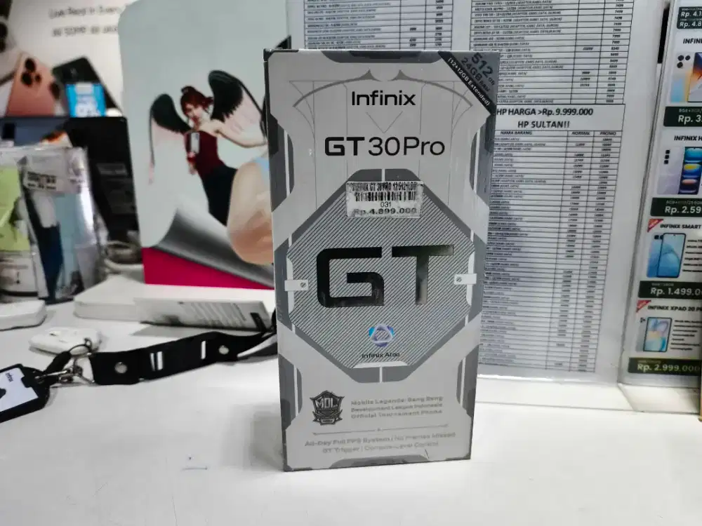 INFINIX GT 30 PRO 5G RAM 12/512GB ATLANTIS DAHSYAT