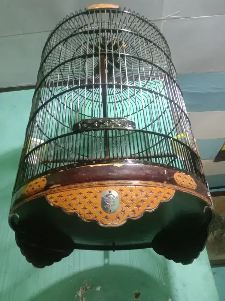 Sangkar murai DM 59 bekas layak pakai, Ruji aman tidak ada yang patah.