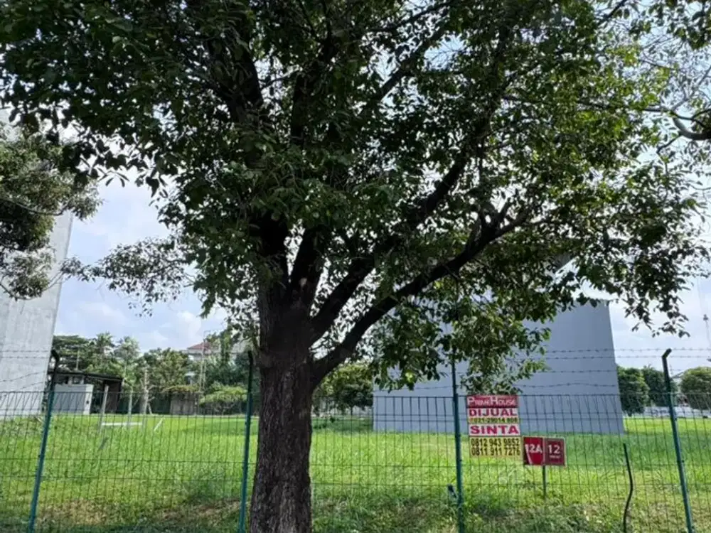 Dijual Kavling di Jl. Kembang Permai, Puri Indah - Jakarta Barat. Kavling Posisi Badan