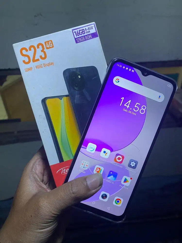 Itel s23 8/128 fullset bu