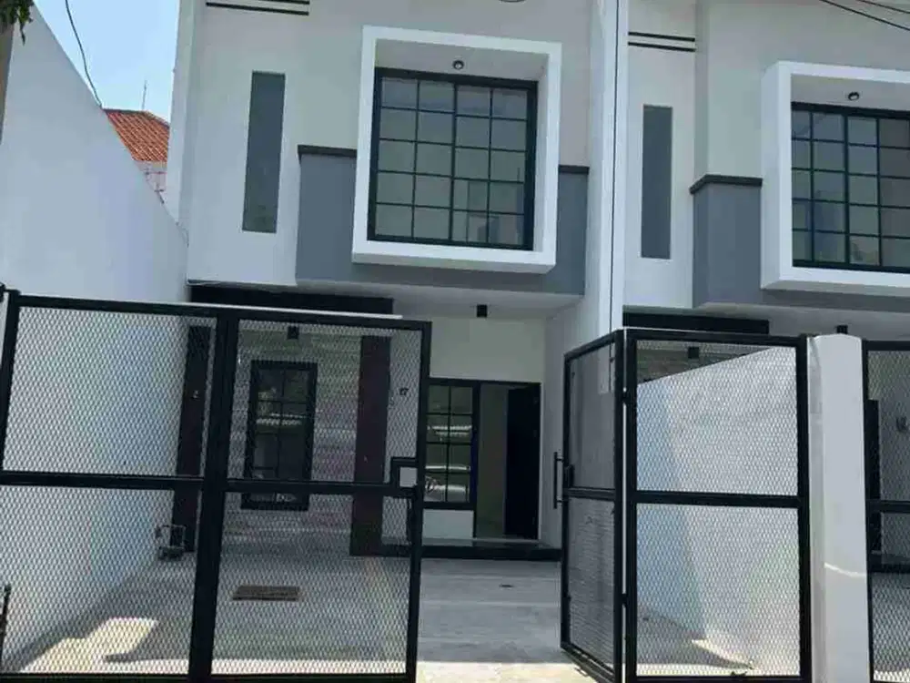 Termurah! Jual Rumah Baru 2lantai minimalis modern di Rungkut Asri