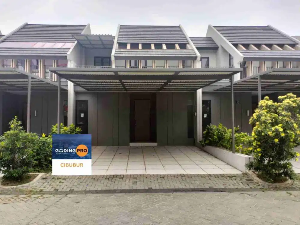 Dijual rumah grand wisata, siap huni taman depan belakang