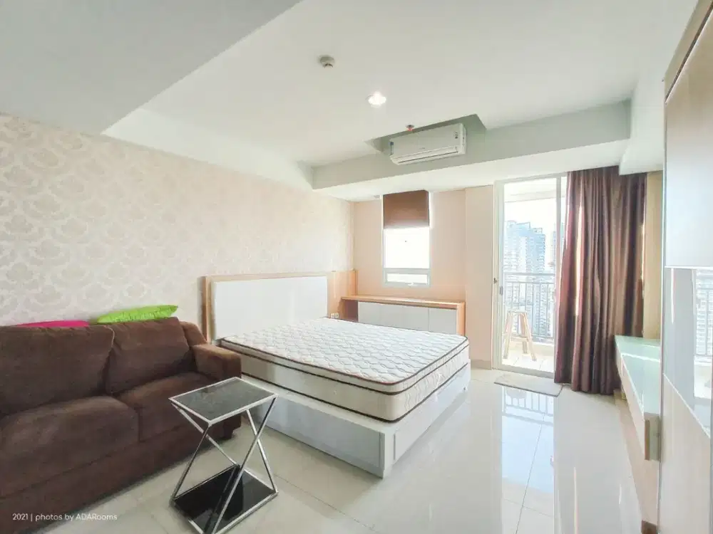 Disewakan Tahunan Apartemen Springhill Terrace Tower Sandalwood Studio Fully Furnish Interior