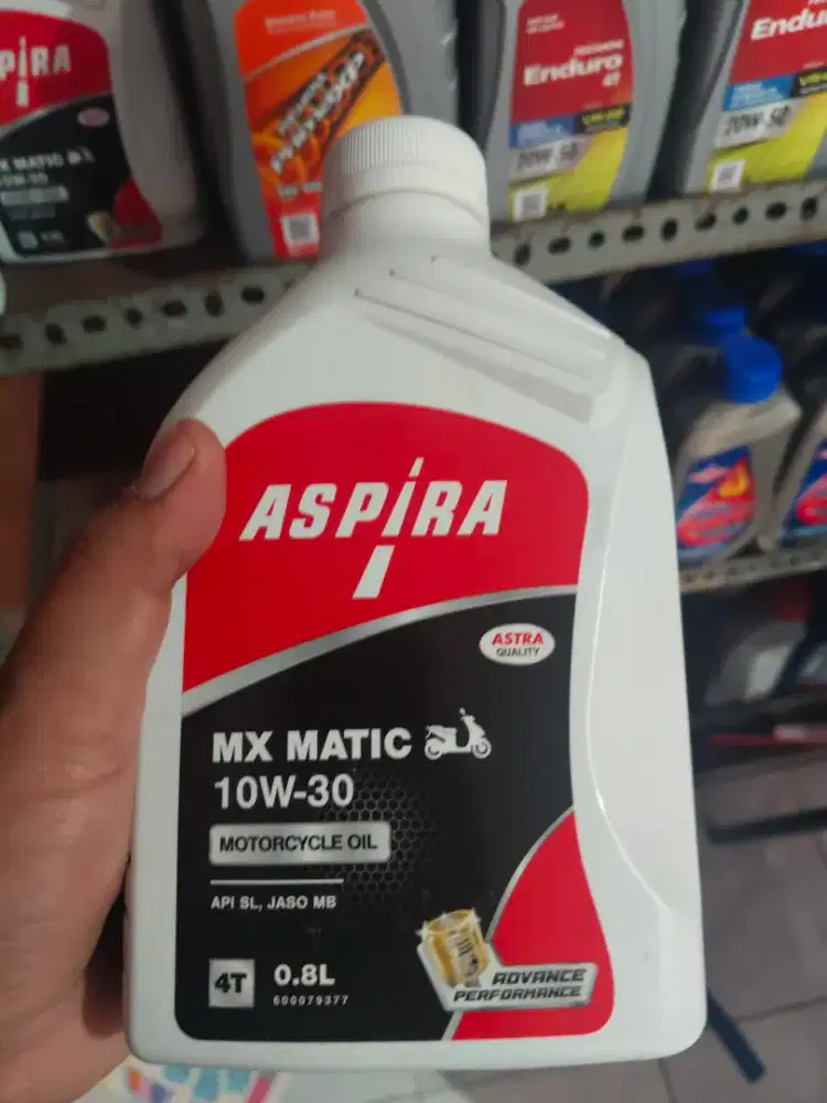 oli aspiro 10w 30 matic