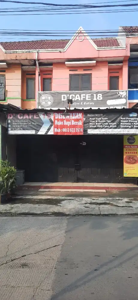 Dikontrakan Ruko berlantai 2